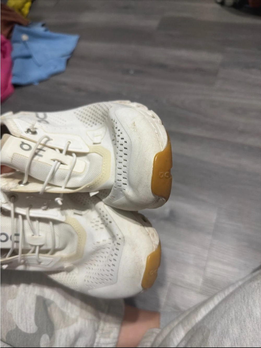 On Running Women's Cloudnova Athletic Shoes in Off-White - Picture 7 of 7